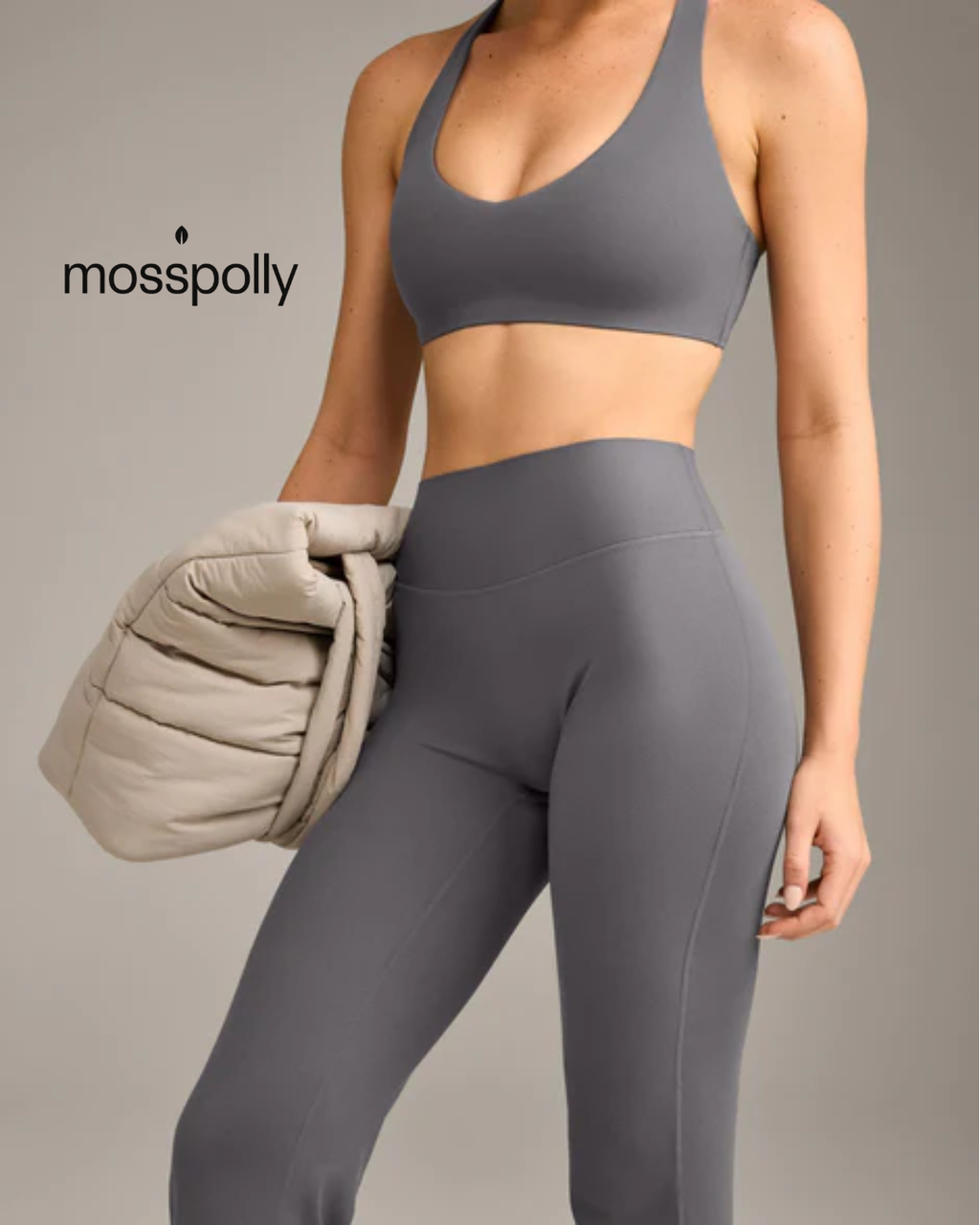 Charcoal Grey Flow Flares